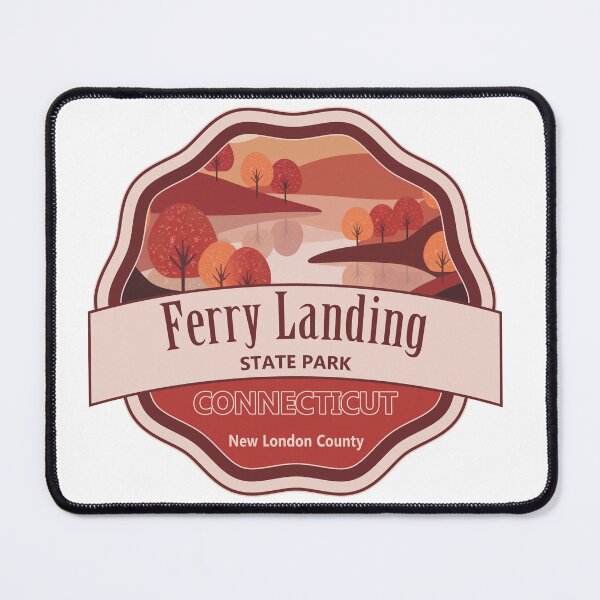 Item preview, Ferry Landing State Park New London County Connecticut designed and sold by Wanderful-roads.