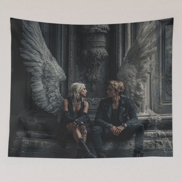 Item preview, Fallen Grace: Shadows of Seraphim designed and sold by oanaunciuleanu.