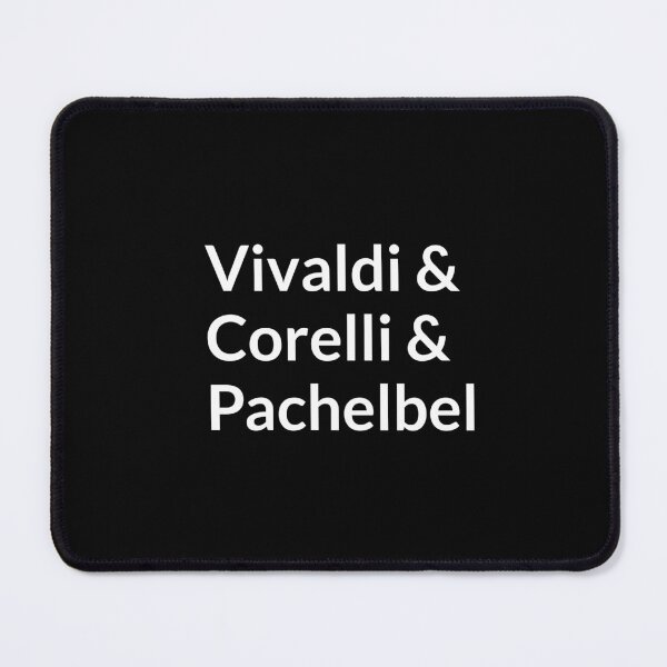 Item preview, Baroque composers - Vivaldi, Corelli, Pachelbel designed and sold by Inspirationmotivation.