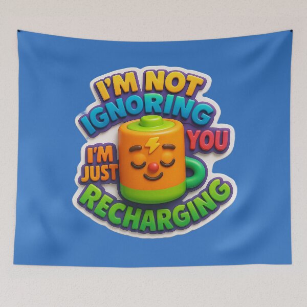 Item preview, I'm charging – humorous battery design designed and sold by Girih.