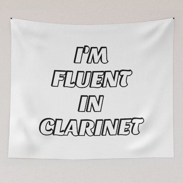 Item preview, Funny Clarinet   designed and sold by Inspirationmotivation.