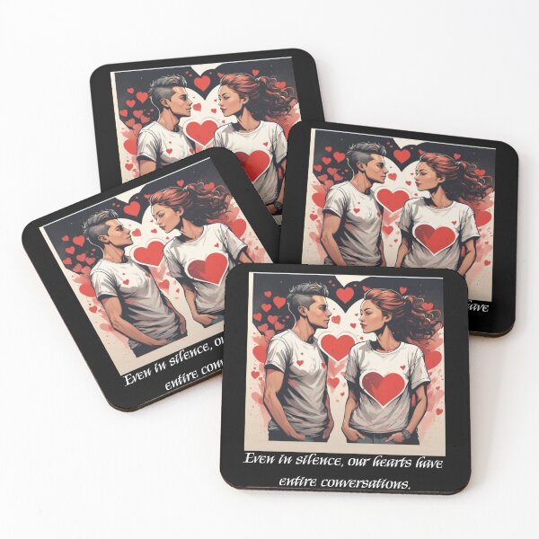 Item preview, When Hearts Speak in Silence – A Love Beyond Words designed and sold by COZY NEST.
