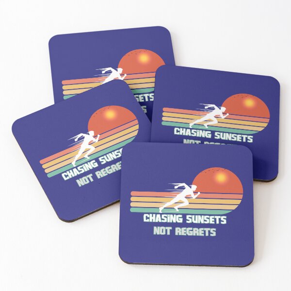 Item preview, Chasing sunsets not regrets  designed and sold by CrimeScene24.7Apparel.