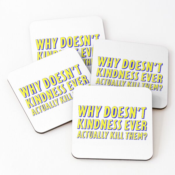 Item preview, Why Doesn't Kindness... - Cobalt designed and sold by sillyjess.