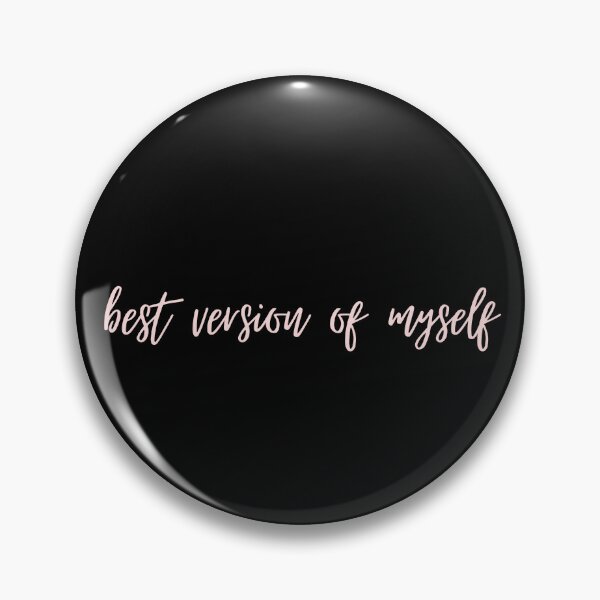 Item preview, Best Version of Myself – Motivational & Uplifting Design designed and sold by QuotesPrints.