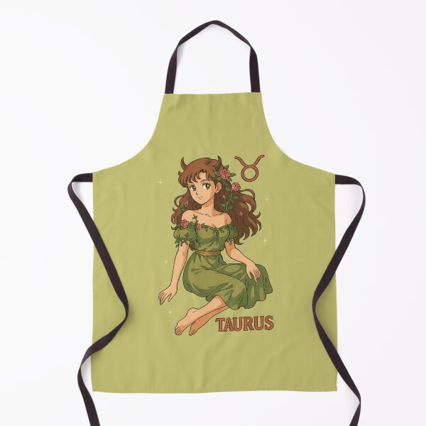 Item preview, Taurus Sign Anime 80s style designed and sold by Mistic-Fox.