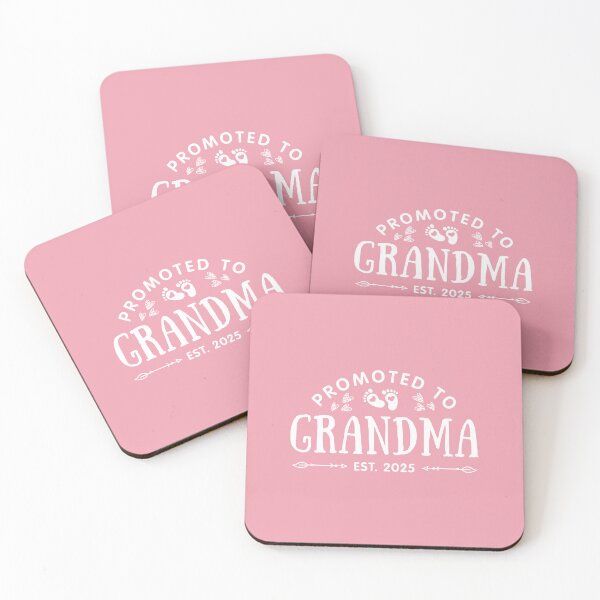 Item preview, Promoted to Grandma EST 2025 - Funny Gift for New Grandma in 2025 designed and sold by patternjp.