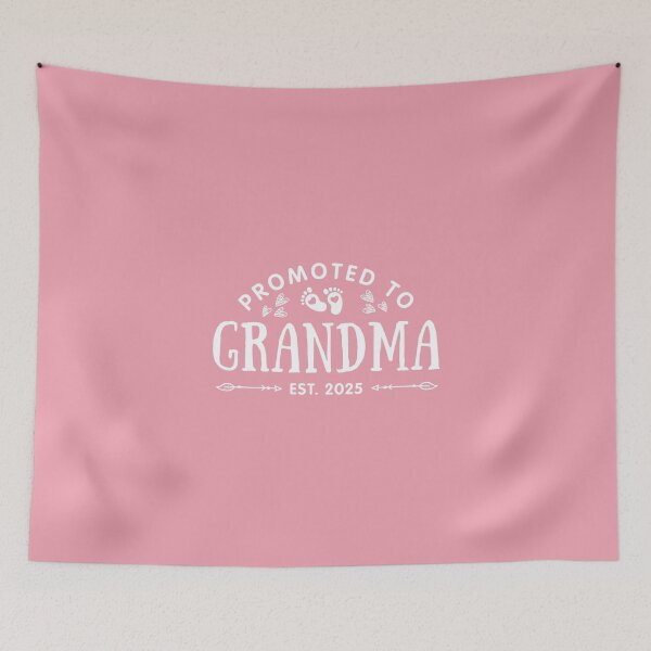 Item preview, Promoted to Grandma EST 2025 - Funny Gift for New Grandma in 2025 designed and sold by patternjp.