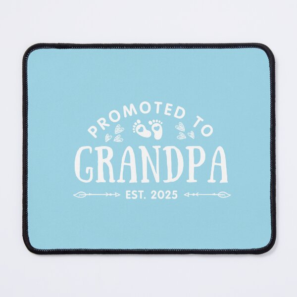 Item preview, Promoted to Grandpa EST 2025 - Funny Gift for New Grandpa in 2025 designed and sold by patternjp.