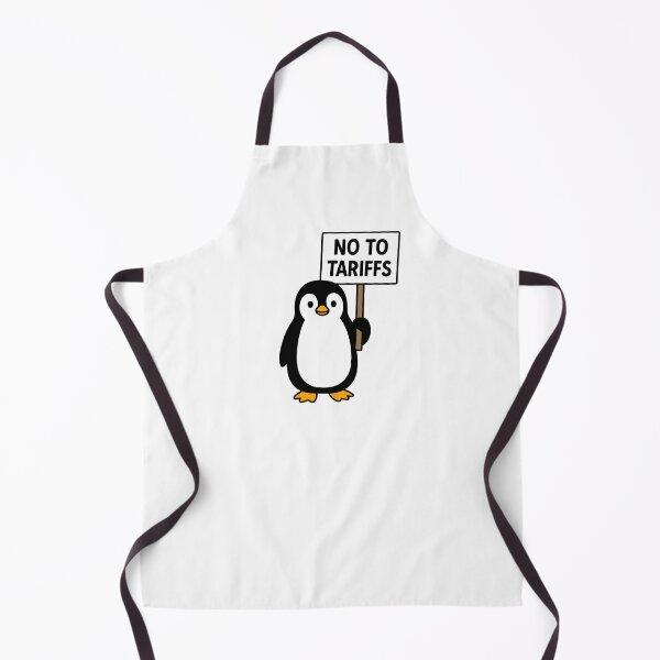 Item preview, NO TO TARIFFS - Penguin designed and sold by JerboaShop.