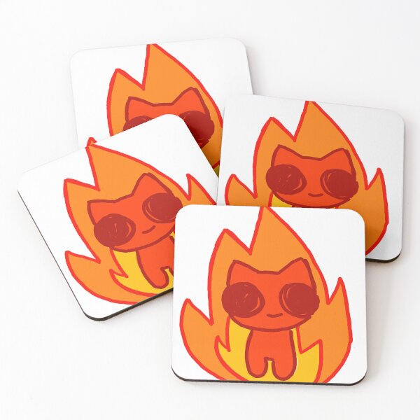 Item preview, I'm fine... Cat on Fire  designed and sold by Sneaky-Beans.