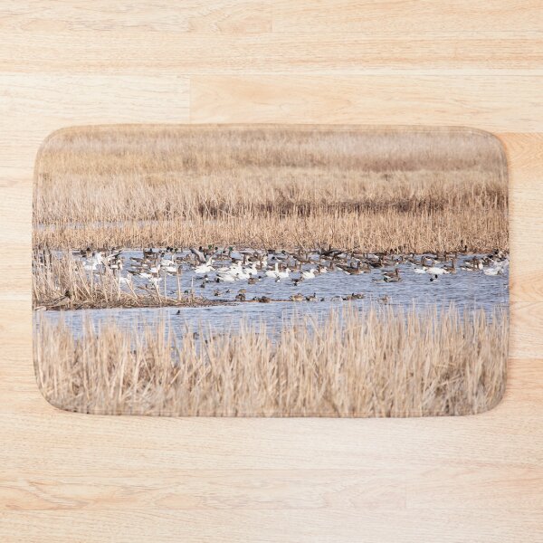 Item preview, Snow geese in the wetland designed and sold by KRFNatureGifts.