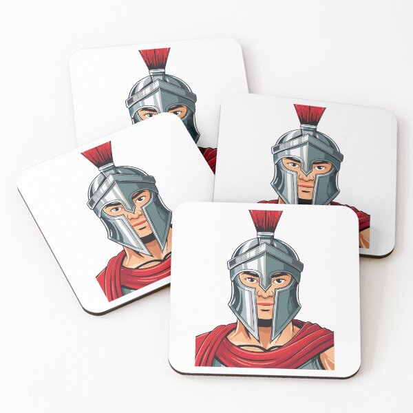 Item preview, Spartan warrior in helmet and armor designed and sold by Danler.