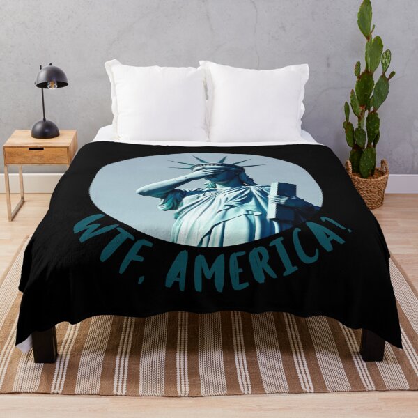 Item preview, wtf, america? designed and sold by DesignByMalwina.