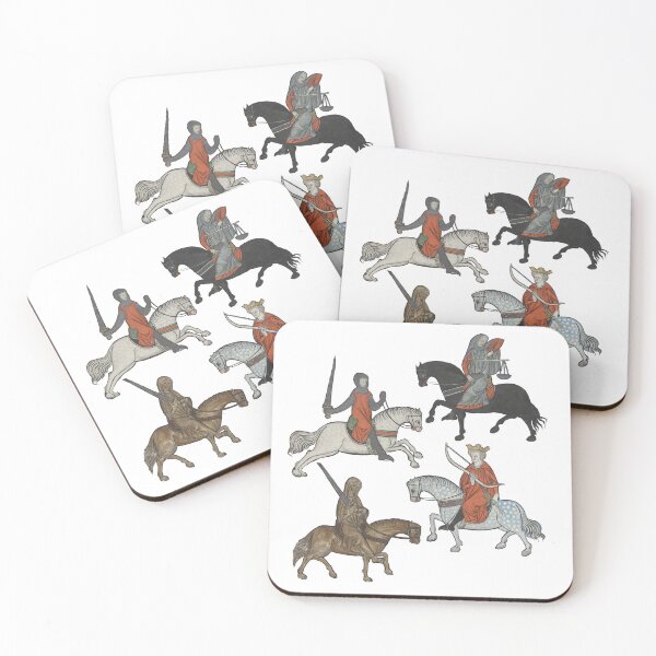 Item preview, Medieval four horsemen of the apocalypse designed and sold by IllmadeErrant.