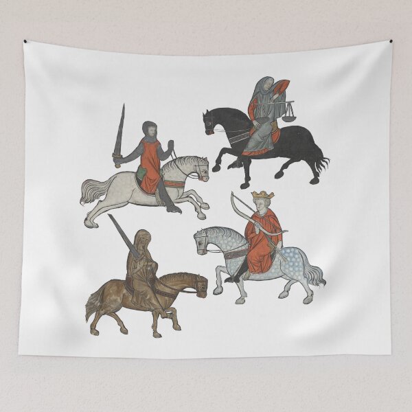 Item preview, Medieval four horsemen of the apocalypse designed and sold by IllmadeErrant.