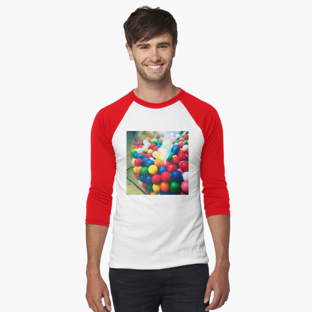 Item preview, Baseball ¾ Sleeve T-Shirt designed and sold by OneDayArt.