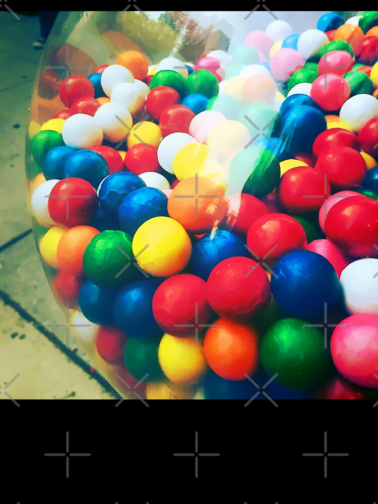 Thumbnail 7 of 7, Oversized T-Shirt, Gumballs in the Machine designed and sold by OneDayArt.