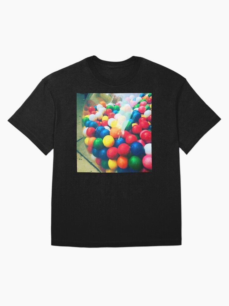 Thumbnail 3 of 7, Oversized T-Shirt, Gumballs in the Machine designed and sold by OneDayArt.