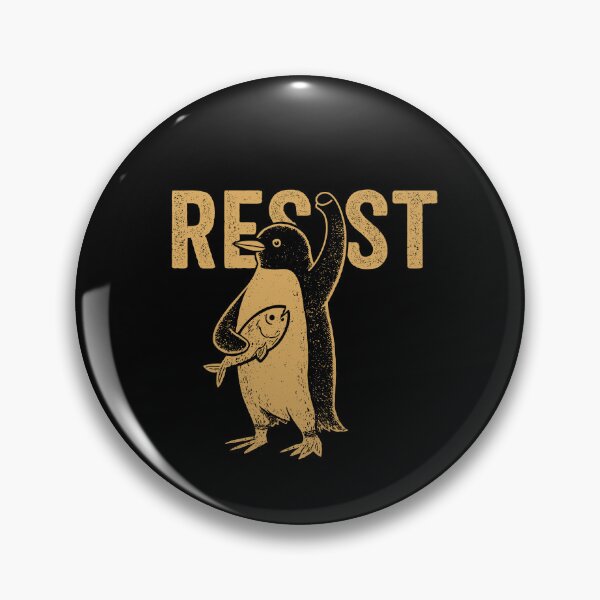 Item preview, Resist Penguin Activism no tariffs designed and sold by varioarts.