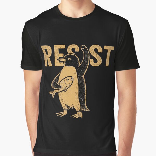 Item preview, Resist Penguin Activism no tariffs designed and sold by varioarts.