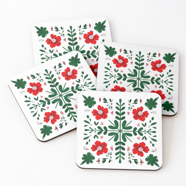 Item preview, Folk Floral Mandala designed and sold by TrendNest Designs USA.