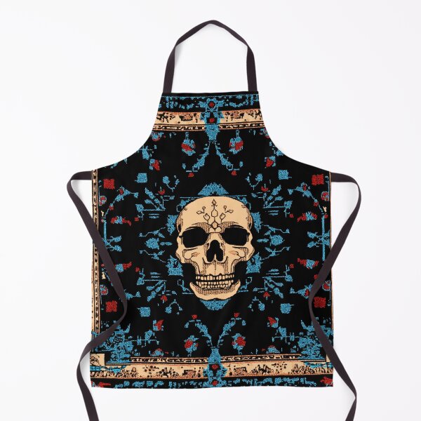 Item preview, Cyberpunk Skull Tapestry with Ornate Frame designed and sold by TheOctopusRage.