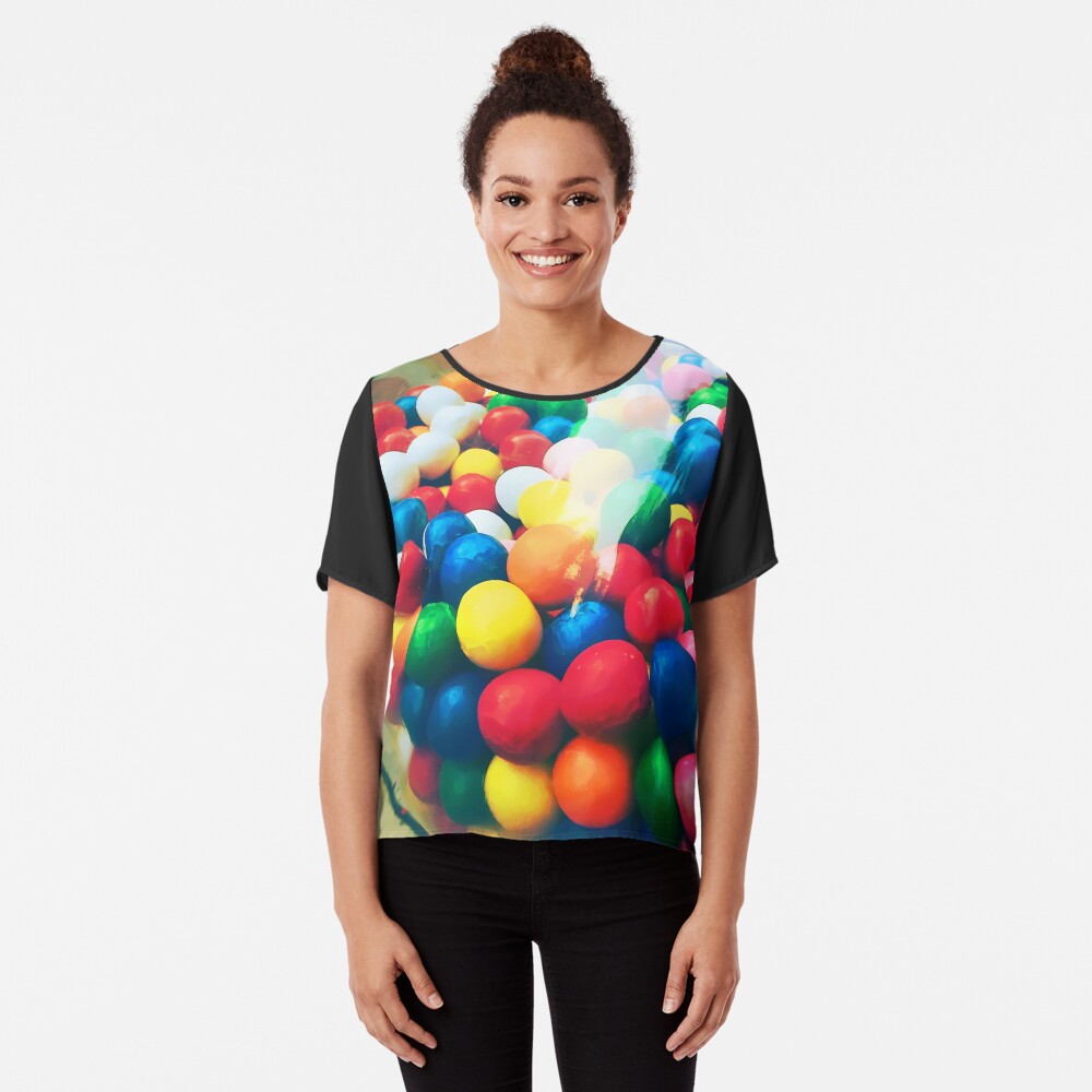 Item preview, Chiffon Top designed and sold by OneDayArt.