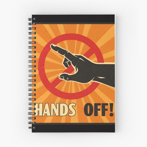 Item preview, Hands Off! usa  Anti-Contact Symbol Design protest designed and sold by Oblivyum.