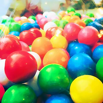 Artwork thumbnail, Gumballs in the Machine 2 by OneDayArt
