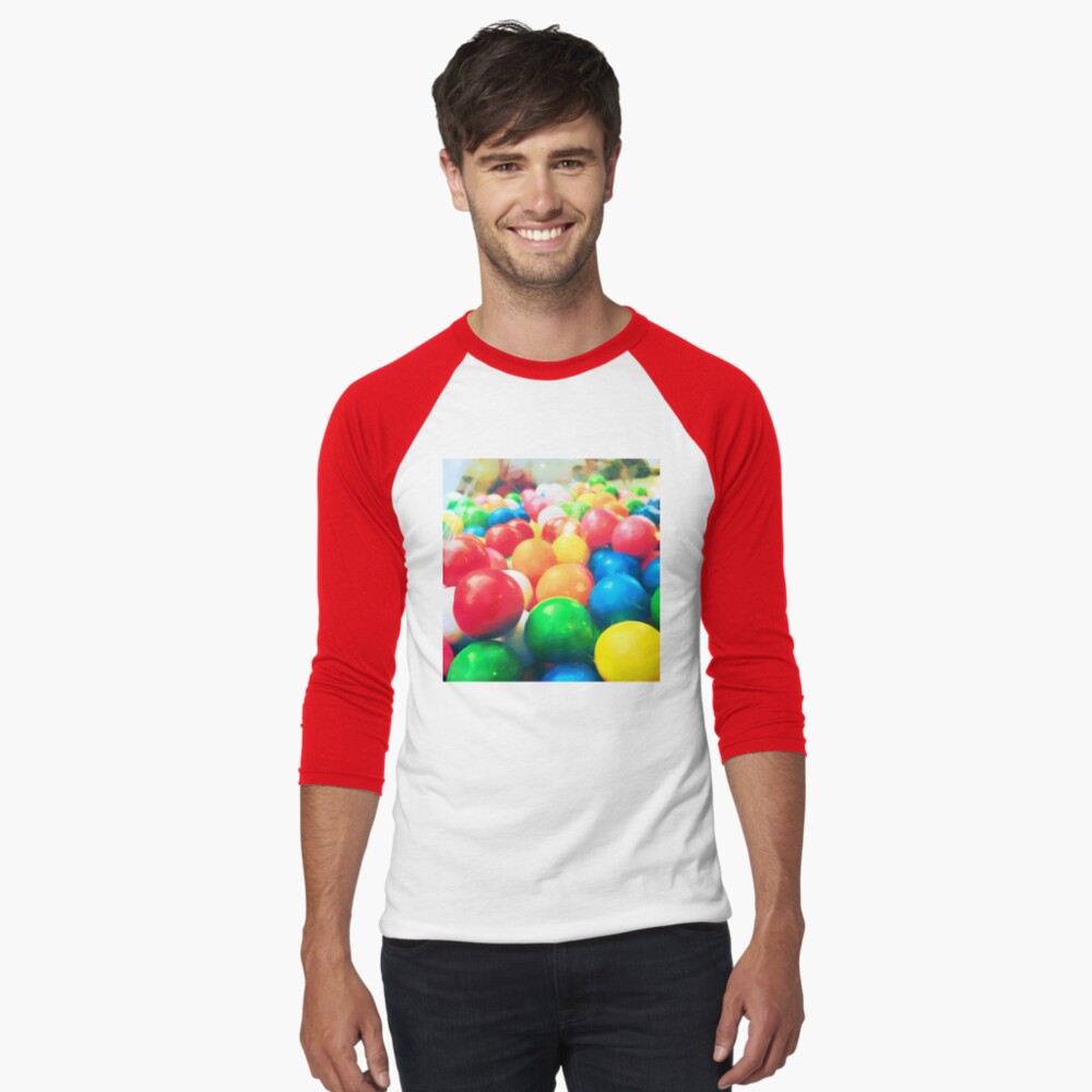 Item preview, Baseball ¾ Sleeve T-Shirt designed and sold by OneDayArt.