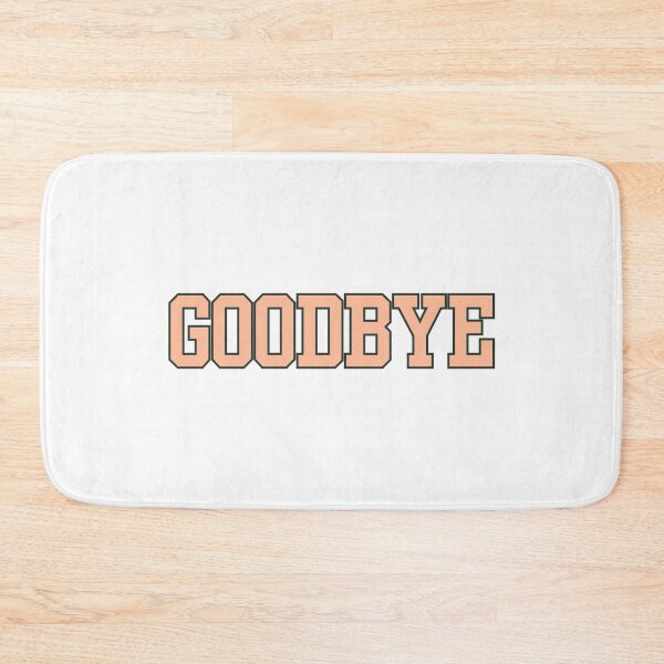 Item preview, goodbye designed and sold by chipmuckdesignn.