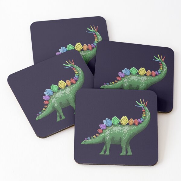 Item preview, Rainbow Stegosaurus designed and sold by Art by Veya.