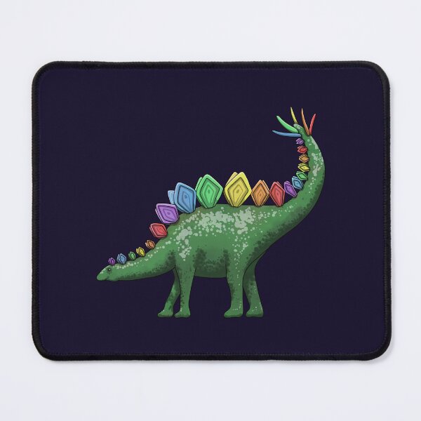 Item preview, Rainbow Stegosaurus designed and sold by Art by Veya.