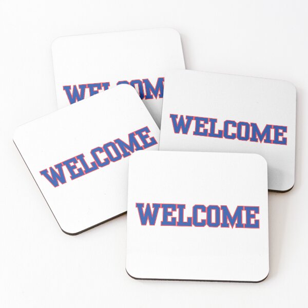 Item preview, welcome designed and sold by chipmuckdesignn.