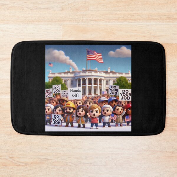 Item preview, "Hands Off! Do Your Job - White House Protest Tee" designed and sold by MySheetMusicArt.