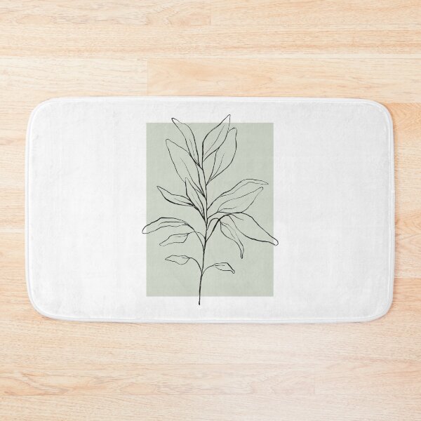 Item preview, Botanical Line Art, Sage Green Wall Art, Modern Minimalist Art by Synplus designed and sold by synplus.