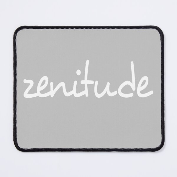 Item preview, Simple white zenitude on gray background designed and sold by ZenNature.