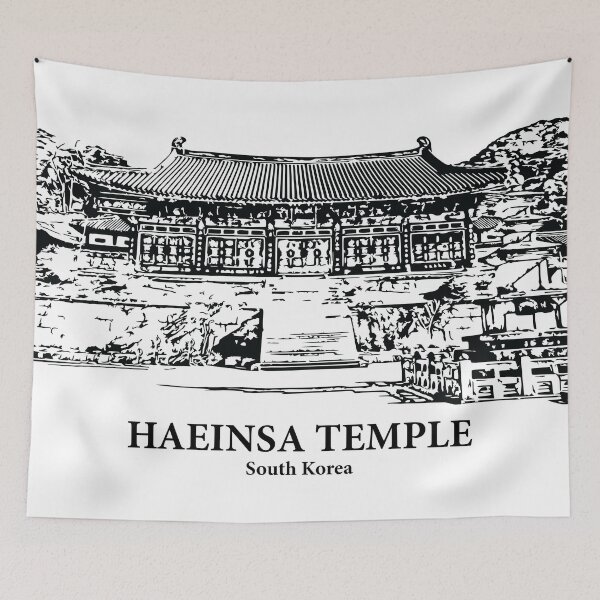 Item preview, Haeinsa Temple - South Korea designed and sold by Lakeric Cityscapes.