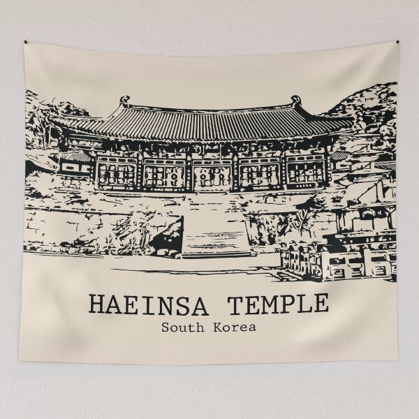 Item preview, Haeinsa Temple - South Korea designed and sold by Lakeric Cityscapes.