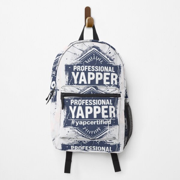 Item preview, Professional Yapper | Funny Badge Design for Talkers & Creators designed and sold by Void & Valor.