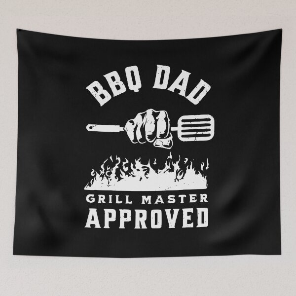Item preview, Grill master approved BBQ Dad designed and sold by Graffik-Peeps.