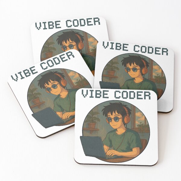 Item preview, Vibe Coder Boy designed and sold by nowchris.