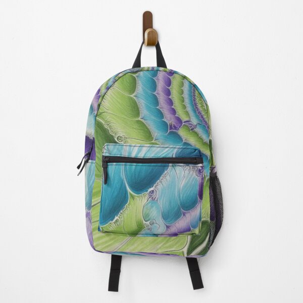 Item preview, Soothing Spiral Garden in Green, Aqua, and Lavender designed and sold by Harmonic_Layers.