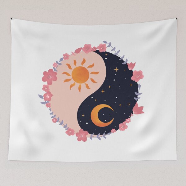 Item preview, Sun and Moon Yin Yang designed and sold by witchlingart.