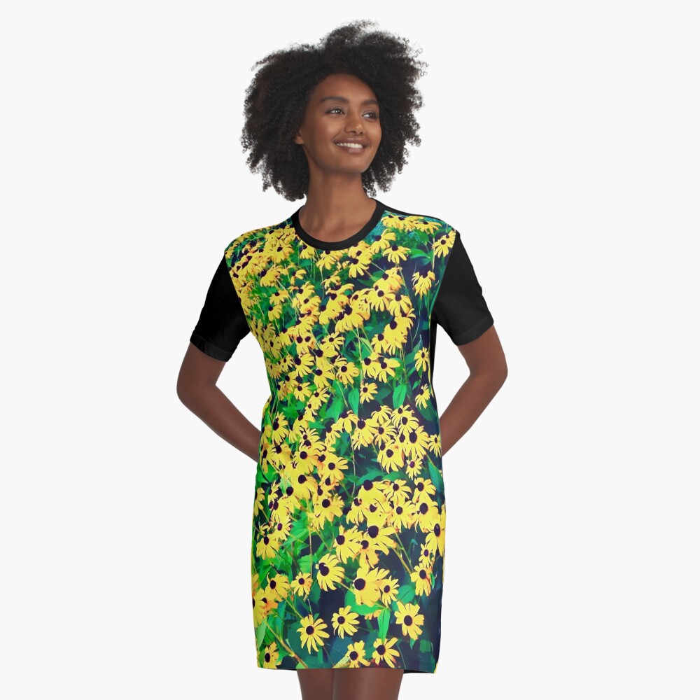Item preview, Graphic T-Shirt Dress designed and sold by OneDayArt.