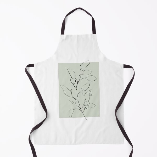Item preview, Botanical Line Art 3, Sage Green Wall Art, Modern Minimalist Art by Synplus designed and sold by synplus.