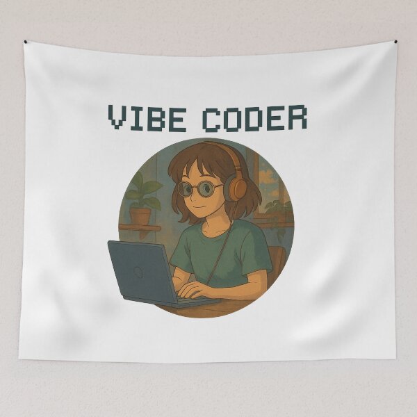 Item preview, Vibe Coder Girl designed and sold by nowchris.