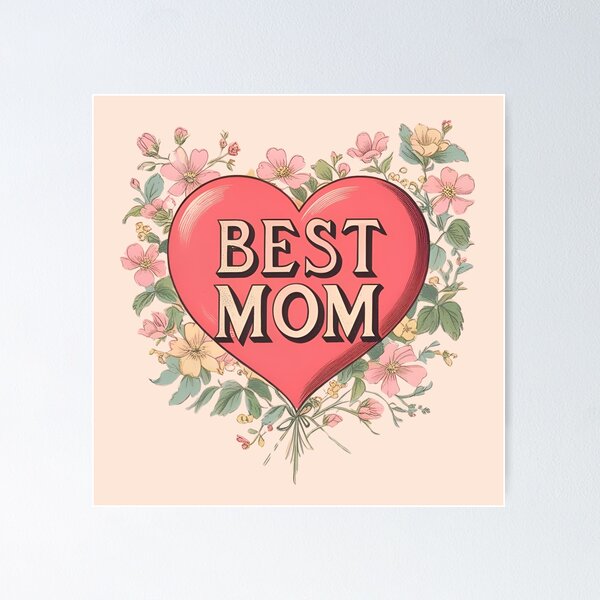 Item preview, Best Mom - 3 - Happy Mother’s Day designed and sold by kgbgallery.