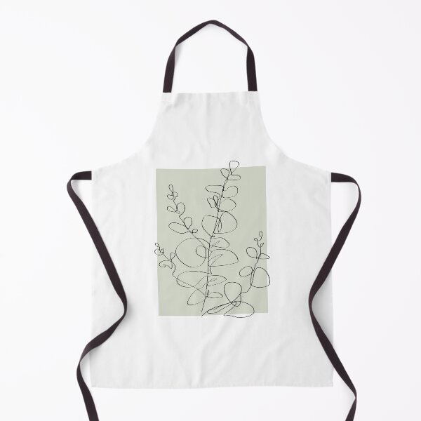 Item preview, Botanical Line Art 4, Sage Green Wall Art, Modern Minimalist Art by Synplus designed and sold by synplus.